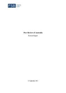 Australia peer review report Sep2011
