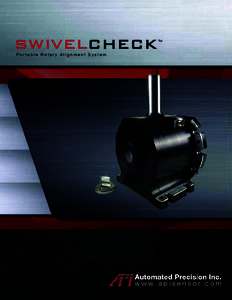 SWIVELCHECK Portable Rotary Alignment System TM  SWIVELCHECK