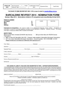 Microsoft Word - Nomination Form 2014