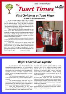 ISSUE 4: FEBRUARY[removed]The Tuart Times