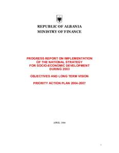 International development / Economic development / Europe / International relations / Political geography / EGovernment in Europe / Science and technology in Albania / Development / Albania / Republics