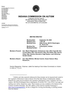 Members Sen. Marvin Riegsecker, Chairperson Sen. Ryan Mishler Sen. Allie Craycraft Sen. Connie Sipes Rep. Cleo Duncan