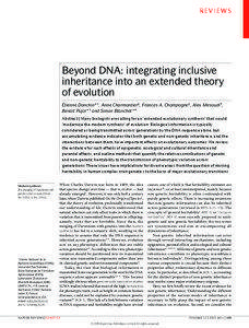 REVIEWS  Beyond DNA: integrating inclusive