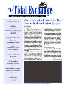 Tidal Exchange  The Newsletter of the New York ~ New Jersey Harbor Estuary Program