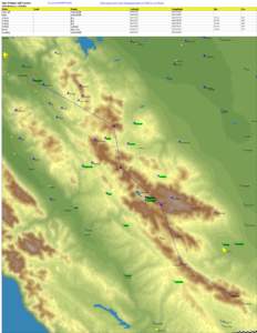 Type: Polygon with 4 points Task distance: 153.0km Style Take off Start 1.Point