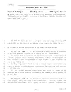 H[removed]_____________________________________________ SUBSTITUTE HOUSE BILL 2239 _____________________________________________