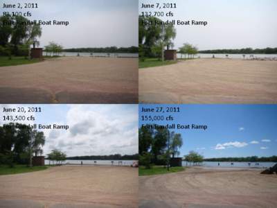 June 2, [removed],100 cfs Fort Randall Boat Ramp June 7, [removed],700 cfs