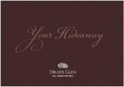 Druids Glen Resort and Wedding Cover