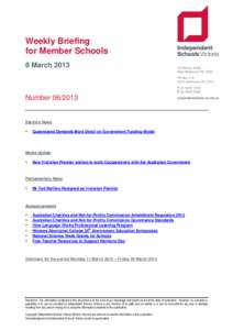 Denis Napthine / Australian Education Union / Ted Baillieu / Education in Australia / States and territories of Australia / Members of the Victorian Legislative Assembly / Parliaments of the Australian states and territories / Victoria