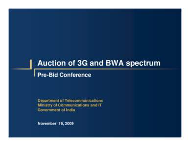 Microsoft PowerPoint - Auction briefing presentation for pre-bid conference_16Nov09.ppt