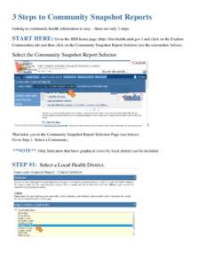 Microsoft Word - 3 Steps to Community Snapshot Reports.docx