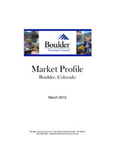 Microsoft Word[removed]Boulder Market Profile v2