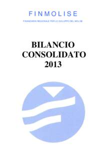 FINMOLISE FINANZIARIA REGIONALE PER LO SVILUPPO DEL MOLISE BILANCIO CONSOLIDATO 2013