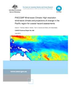 Water waves / Earth / Hindcast / Wind wave model / Wind wave / Climate / Wave power / Climatology / Coastal flood / Atmospheric sciences / Meteorology / Physical oceanography