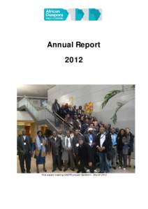 Annual Report 2012 First expert meeting EADPD project Eschborn - March 2012  Contents