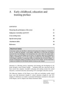 Indigenous Compendium 2010 Early childhood and training preface