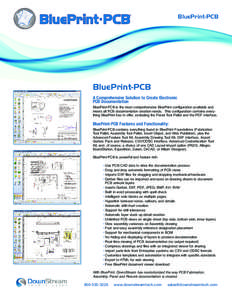 BluePrint-PCB  BluePrint-PCB A Comprehensive Solution to Create Electronic PCB Documentation BluePrint-PCB is the most comprehensive BluePrint configuration available and