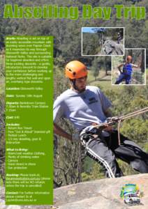 Briefly: Abseiling is set on top of an easily accessible mountain with stunning views over Popran Creek as it meanders its way through Glenworth Valley and surrounding National Parks. This site is suitable