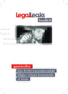 gazeteciler için devlet kurumlarındaki bilgiye erişme konusunda el kitabı  Kapak resmi: sïanaïs