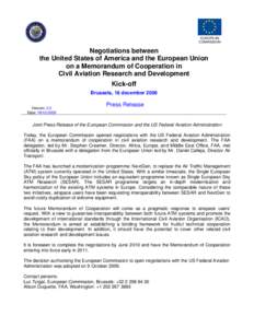 EU-FAA MoC - Nego 1 - Press Release V2.2 clean.doc