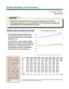 Yukon Bureau of Statistics 2