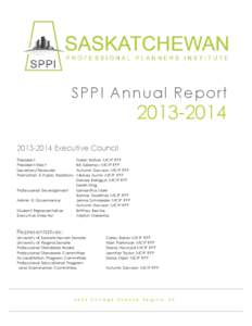 SPPI Annual Report2014 Executive Council President: