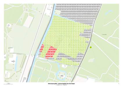 ± 100 m  Minimaal open gebied / maximaal uitgeefbaar door Parck Manpad ± 3.000 m² en ± m²  4