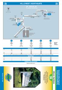 ROUTE  ROUTE HILLCREST / NORTHGATE