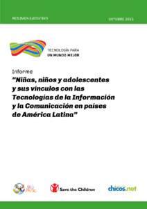Resumen Ejecutivo 1. Conectividad y políticas TIC en América Latina América Latina protagoniza un proceso de cambios políticos y sociales, pero se mantiene como el continente con más desigualdad socio-económica de