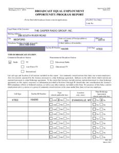 Public file / Law / Federal Communications Commission / Broadcast license / Facility ID / Communications Act / Lutheran Church-Missouri Synod v. FCC / Low-power broadcasting / Broadcast law / Communication / Broadcasting