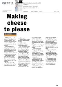 Mount Barker Courier, Mount Barker SA 21 Aug 2013 Supplement 1, pagecm² Regional - circulation 11,W----) Copyright Agency Ltd (CAL) licensed copy