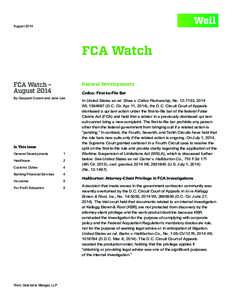 Qui tam / Relator / Weil /  Gotshal & Manges / Standing / Ex rel / Rockwell International Corp. v. United States / United States ex rel. Eisenstein v. City of New York / Law / 37th United States Congress / False Claims Act