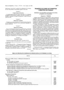 6577  Diário da República, 2.ª série — N.º 49 — 11 de março de 2014 PRESIDÊNCIA DO CONSELHO DE MINISTROS E MINISTÉRIO DAS FINANÇAS