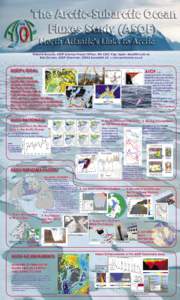 Roberta Boscolo, ASOF Science Project Officer, IIM-CSIC Vigo, Spain.  Bob Dickson, ASOF Chairman, CEFAS Lowestoft, UK.  ASOF’s GOAL To measure and model the variability