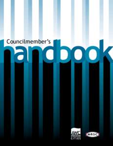 Councilmember’s  Councilmember’s Handbook  Association of Washington Cities, Inc.