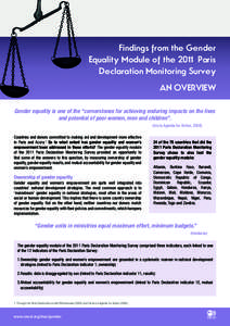 International economics / Aid effectiveness / Socioeconomics / Gender equality / Poverty / Gender / Poverty reduction / Social Institutions and Gender Index / Development / International development / Gender studies