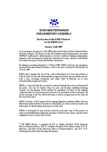 Jordan / State of Palestine / Asia / Euro-Mediterranean Parliamentary Assembly / Empa