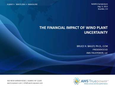 Ethics / Cognition / Measurement / Uncertainty / Risk / AWS Truewind / Statistics / Wind power / Management
