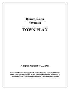 Microsoft Word - Town Plan Adopted[removed]doc