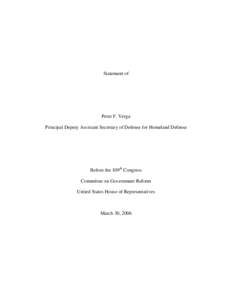 Military-industrial complex / United States Department of Defense / Federal Emergency Management Agency / Public safety / Critical infrastructure protection / Joint Task Force-Alaska / National security / United States Department of Homeland Security / Government