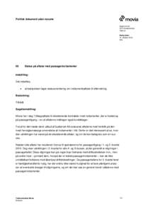 Politisk dokument uden resume Sagsnummer THECA Bestyrelsen 14. oktober 2010