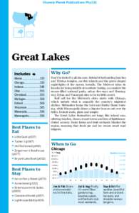 ©Lonely Planet Publications Pty Ltd  Great Lakes Why Go? Illinois..........................519 Chicago.......................519