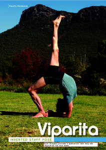Vip a r i t a D a n d a s a n a  62 australian yoga life • june - august 2011