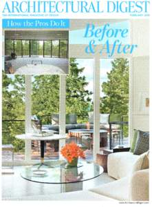 Architectural Digest, Feb 2012