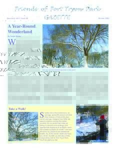 Quarterly Vol.1 Issue #4  Winter 2003 A Year-Round Wonderland