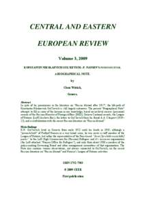 Peace / International relations / Nobel Prize / Office international Nansen pour les réfugiés / Fridtjof Nansen / Nansen passport / Fram / United Nations High Commissioner for Refugees / Alexander Alexandrovich Chuprov / League of Nations / Refugees / Statelessness