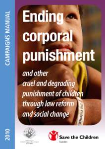 Campaigns Manual  Ending corporal punishment