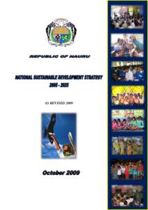 AS REVISED 2009  National Sustainable Development Strategy (Revised[removed]Republic of Nauru