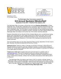 German folklore / Oktoberfest / Microbrewery / Beer / No-Li Brewhouse / Beer festival / Snoqualmie Falls Brewery