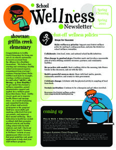 School  Wel l n es s Newsletter  showcase: